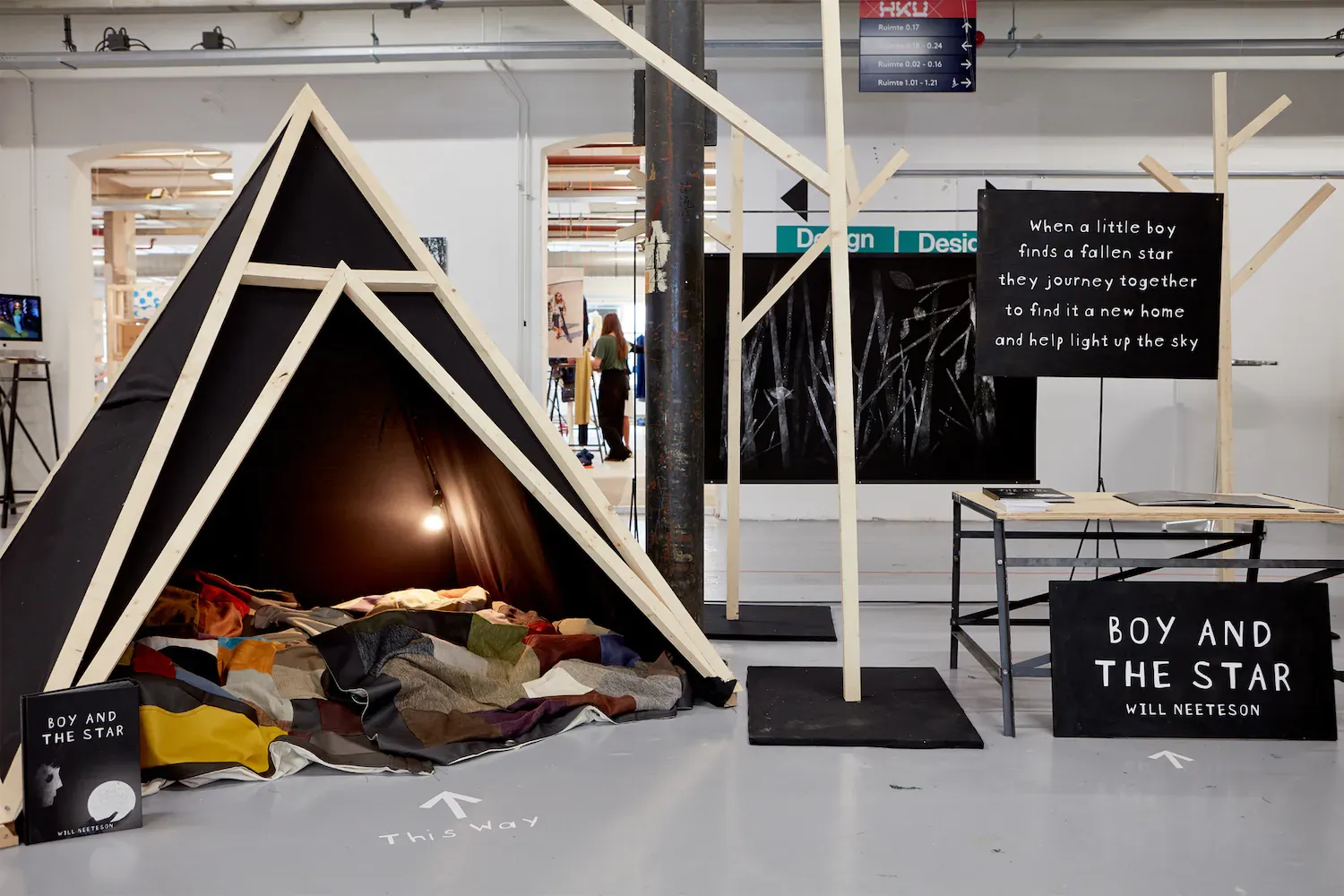 Boy and the Star Exhibit